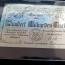 Notgeld 1923 Teningen 100 milliarden mark Aluminium foil silver with number