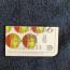 5 pfennig connected playing card black on light blue