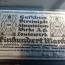 1922 Lautwerk 100 mark aluminium foil silver
