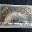 1922 Lautwerk 100 mark aluminium foil silver
