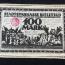 Bielefeld 1921 100 mark linen with cream border beige and black