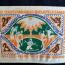 Bielefeld 1922 silk 25 mark  no stamp orange purple