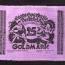 Bielefeld 1923 10 gold mark velvet purple straight edge