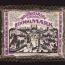 Bielefeld 1923 Silk 10000 Mark with metallic brown and bronze fancy trim border
