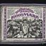 Bielefeld 1923 Silk 10000 Mark with purple brocade border