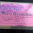 Notgeld 1923 Teningen 100 milliarden mark Aluminium foil pink