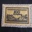 Bielefeld 1921 100 mark silk beautiful chamois-coloured border