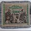 Bielefeld 1923 5000 marks jute print green and black bordered with black tip
