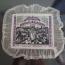 Bielefeld 1923 10000 mark linen bordered with beautiful tulle lace