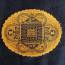 Bielefeld 1923 4.20 gold marks 1 dollar velvet without stamp