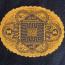 Bielefeld 1923 4.20 gold mark velvet yellow