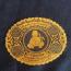 Bielefeld 1923 4.20 gold marks 1 dollar yellow  stamped 'invalid'