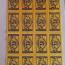 Bielefeld 1923 complete printed sheet of 10 gold marks