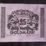 Bielefeld 1923 25 gold marks purple velvet
