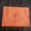 Bielefeld 1923 100 gold mark orange-red velvet jagged edge with round stamp on reverse